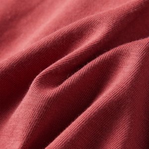 vidaXL Koszulka dziecięca z długimi rękawami, bizon, palona czerwień, 140 7