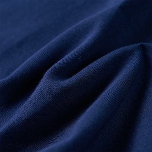 vidaXL Koszulka dziecięca z długimi rękawami, jeleń z cekinów, granatowa, 104 7