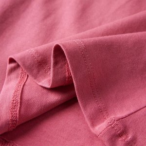 vidaXL Koszulka dziecięca z długimi rękawami, nadruk konia, stary róż, 116 6