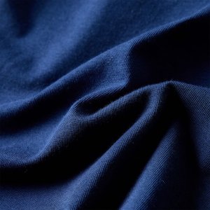 vidaXL Koszulka dziecięca z długimi rękawami, nadruk ptaszka, granatowa, 140 9