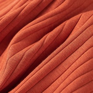 vidaXL Koszulka dziecięca z długimi rękawami, palony pomarańcz, 104 7