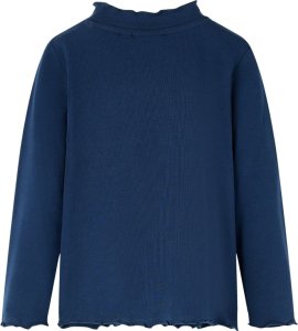 vidaXL Koszulka dziecięca z długimi rękawami, w baletnice, granatowa, 116 2