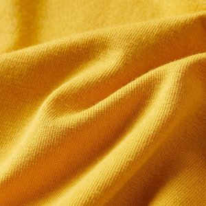 vidaXL Koszulka dziecięca z długimi rękawami, z jelonkiem, ciemna ochra, 140 7