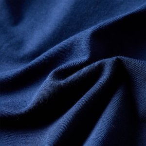 vidaXL Koszulka dziecięca z długimi rękawami, z ptaszkiem, granatowa, 92 9