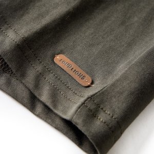 vidaXL Koszulka dziecięca z długimi rękawami, z terenówką, khaki, 104 5