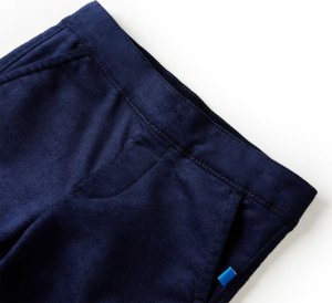 vidaXL Spodnie dziecięce, granatowe, 128 3