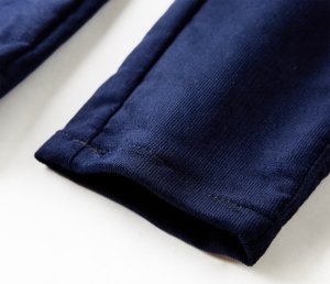 vidaXL Spodnie dziecięce, granatowe, 128 6