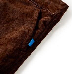 vidaXL Spodnie dziecięce, koniakowe, 128 4