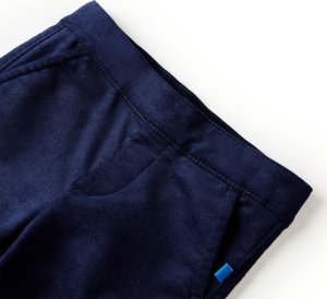 vidaXL Spodnie dziecięce, granatowe, 92 3