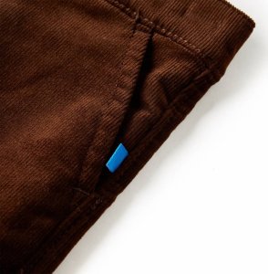 vidaXL Spodnie dziecięce, koniakowe, 92 4