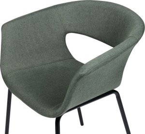 Beliani Zestaw 2 krzeseł do jadalni zielony ELMA 6