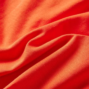 vidaXL Koszulka dziecięca z długimi rękawami, ptak, ciemnopomarańczowa, 104 8