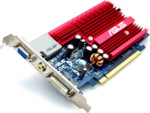 Karta graficzna Asus GeForce 7300 GS 7300TC 128MB 64bit DDR 3