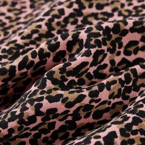 vidaXL Bluza dziecięca w panterkę, subtelny róż, 104 7