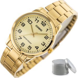Zegarek Casio Zegarek marki Casio model MTP-V001G kolor Zółty. Akcesoria męski. Sezon: Cały rok NoSize 7