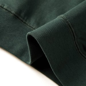 vidaXL Bluza dziecięca z buźką, ciemnozielona, 92 7