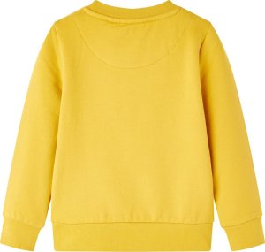 vidaXL Bluza dziecięca z cekinowym pawiem, ciemna ochra, 116 2