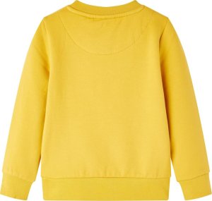 vidaXL Bluza dziecięca z cekinowym pawiem, ciemna ochra, 140 2