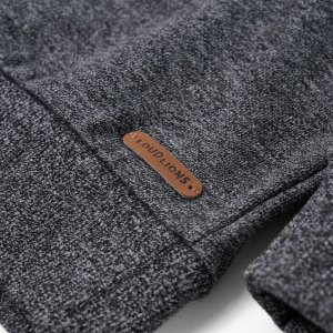 vidaXL Bluza dziecięca z liskiem, granatowy melanż, 92 5