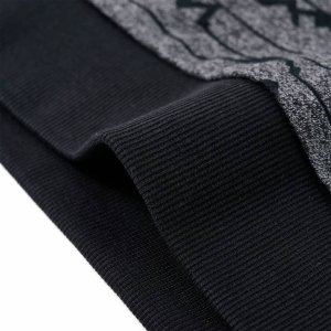 vidaXL Bluza dziecięca z nadrukiem gór, granatowy melanż, 104 6