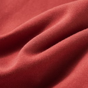 vidaXL Bluza dziecięca z kapturem, nadruk wołu, palona czerwień, 128 7