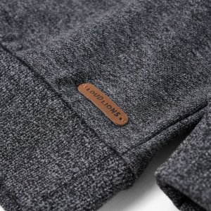 vidaXL Bluza dziecięca z liskiem, granatowy melanż, 140 5