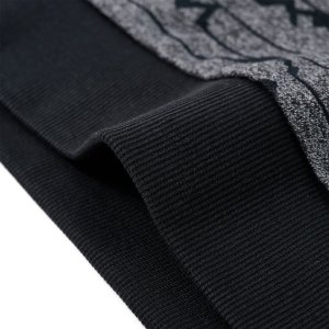 vidaXL Bluza dziecięca z nadrukiem gór, granatowy melanż, 140 6