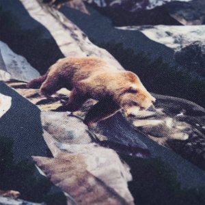 vidaXL Bluza dziecięca, nadruk w niedźwiedzie, granatowa, 140 4