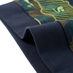 vidaXL Bluza dziecięca z nadrukiem płyt, ciemne khaki melanż, 128 6