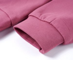 vidaXL Bluza dziecięca, z cekinowymi pasami, malinowa, 92 5