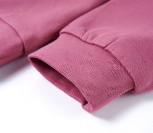 vidaXL Bluza dziecięca, z cekinowymi pasami, malinowa, 104 5