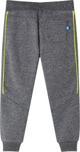 vidaXL Dziecięce spodnie dresowe, granatowy melanż, 128 2