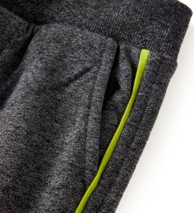 vidaXL Dziecięce spodnie dresowe, granatowy melanż, 128 5