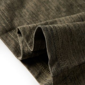 vidaXL Koszulka dziecięca z długimi rękawami dinozaur ciemny melanż khaki 128 6