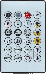 Beliani Girlanda świetlna ogrodowa kolorowa 15 x G40 Smart LED 11.5 m IP 44 ITILLEQ 5