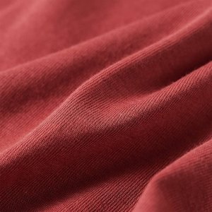 vidaXL Koszulka dziecięca z długimi rękawami, dinozaur, palona czerwień, 128 7