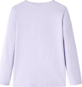 vidaXL Koszulka dziecięca z długimi rękawami, baletnica, jasnoliliowa, 92 2