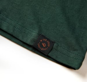 vidaXL Koszulka dziecięca z długimi rękawami, dinozaur, ciemnozielona, 116 5