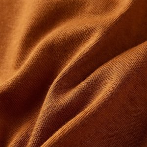 vidaXL Koszulka dziecięca z długimi rękawami, nadruk dinozaura, koniak, 104 8