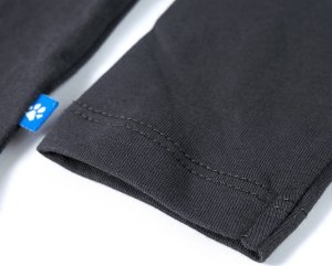 vidaXL Koszulka dziecięca z długimi rękawami, z tygrysem, antracytowa, 128 5