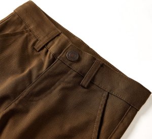 vidaXL Spodnie dziecięce, koniakowe, 116 2