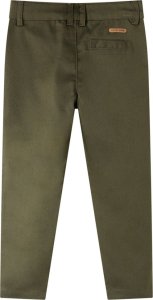 vidaXL Spodnie dziecięce w kolorze khaki, 140 2