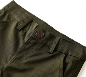 vidaXL Spodnie dziecięce w kolorze khaki, 140 3