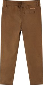 vidaXL Spodnie dziecięce, koniakowe, 128 2