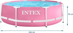 Triton Basen ogrodowy stelażowy 244 x 76 cm INTEX 28290 6