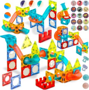 Ricokids Klocki magnetyczne z podświetleniem RK-763 Ricokids 1