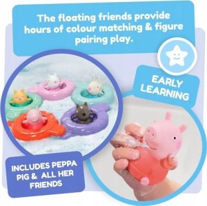 Tomy TOMY Świnka Peppa zab.kąpielowa E73549 /3 4