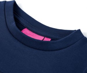 vidaXL Bluza dziecięca, lis z futerka, granatowa, 140 3