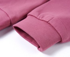 vidaXL Bluza dziecięca, z cekinowymi pasami, malinowa, 128 5