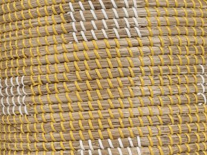 Beliani Kosz z trawy morskiej jasny MONGCAI 3